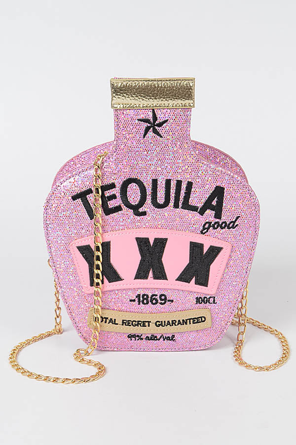 We Love Tequila Pink Bag