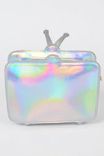 Cute TV Silver Bag