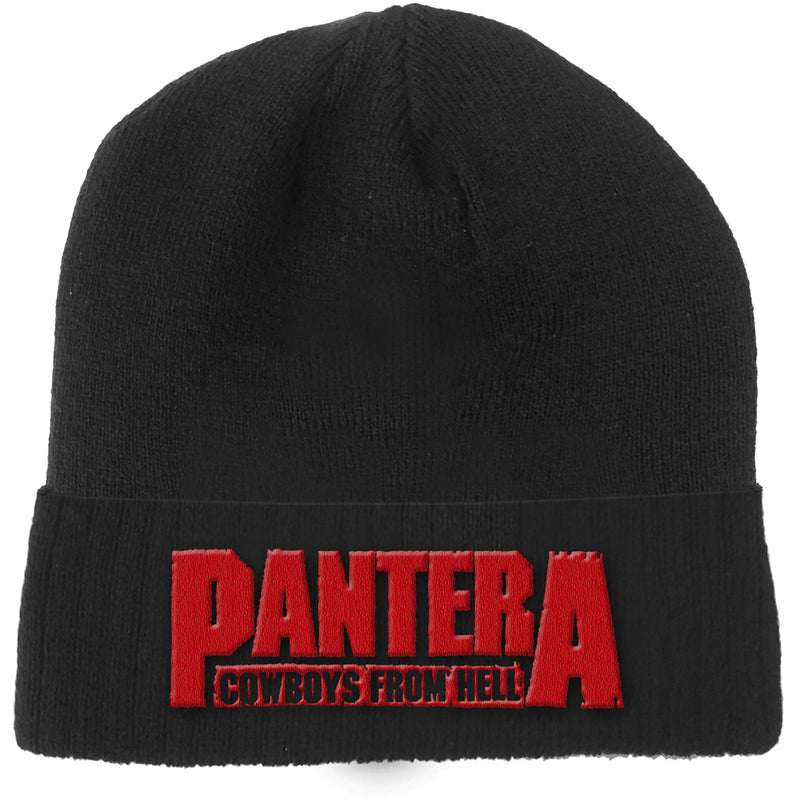Pantera Cowboys Red Logo Beanie