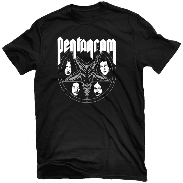 Pentagram Logo w/band faces
