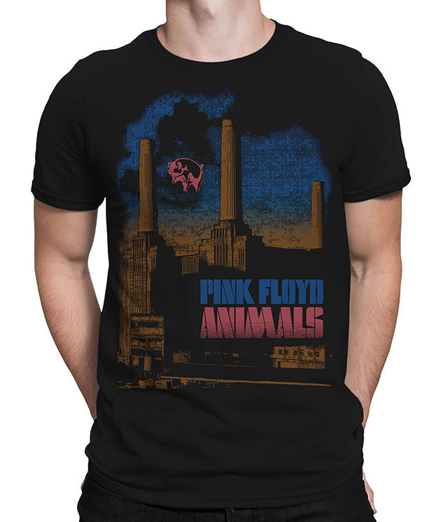 Pink Floyd Animals Muted Colors