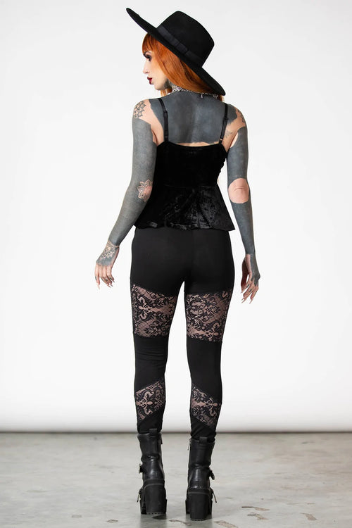 Quartz Night Velvet Top