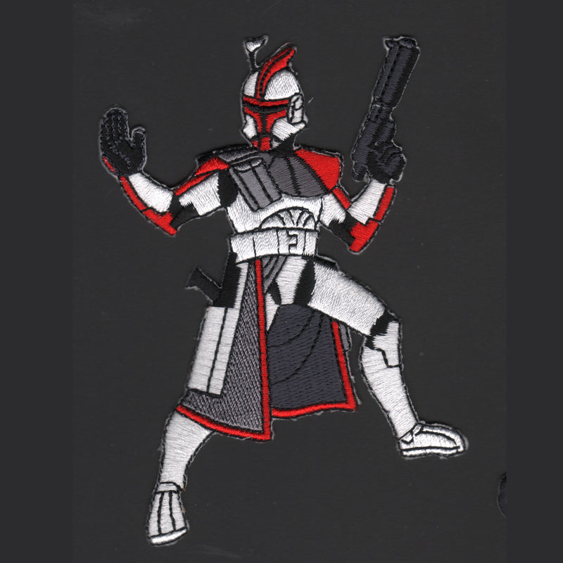 Star Wars Red Clone Trooper Patch