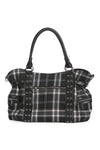 Rise Up Tartan Bag-Blk/Wht Tartan