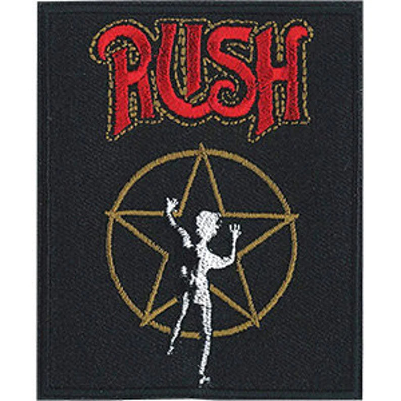 Rush Starman Album Iron-On Patch