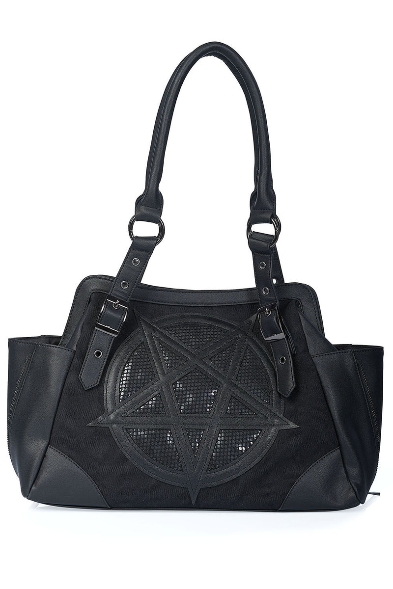 Satan's Hell Pentagram Handbag