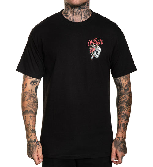 Pierce Skull/Rose T-Shirt