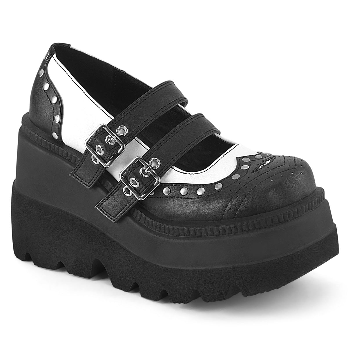 SHAKER-27 4 1/2" Wedge Blk/Wht