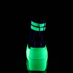 Shaker-52 Neon Green Black Patent
