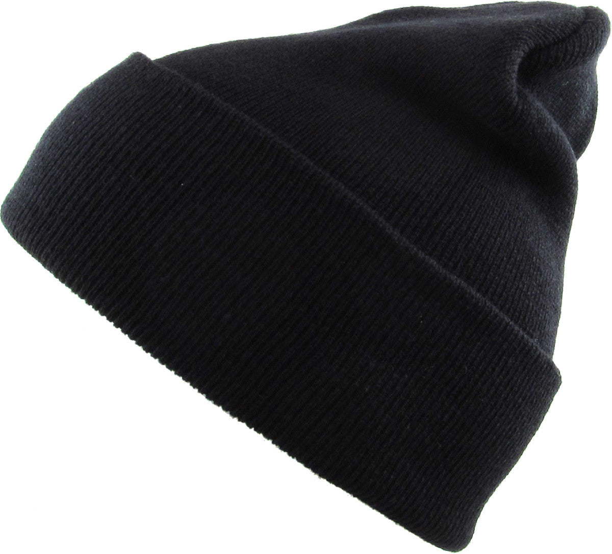 Black Long Beanie