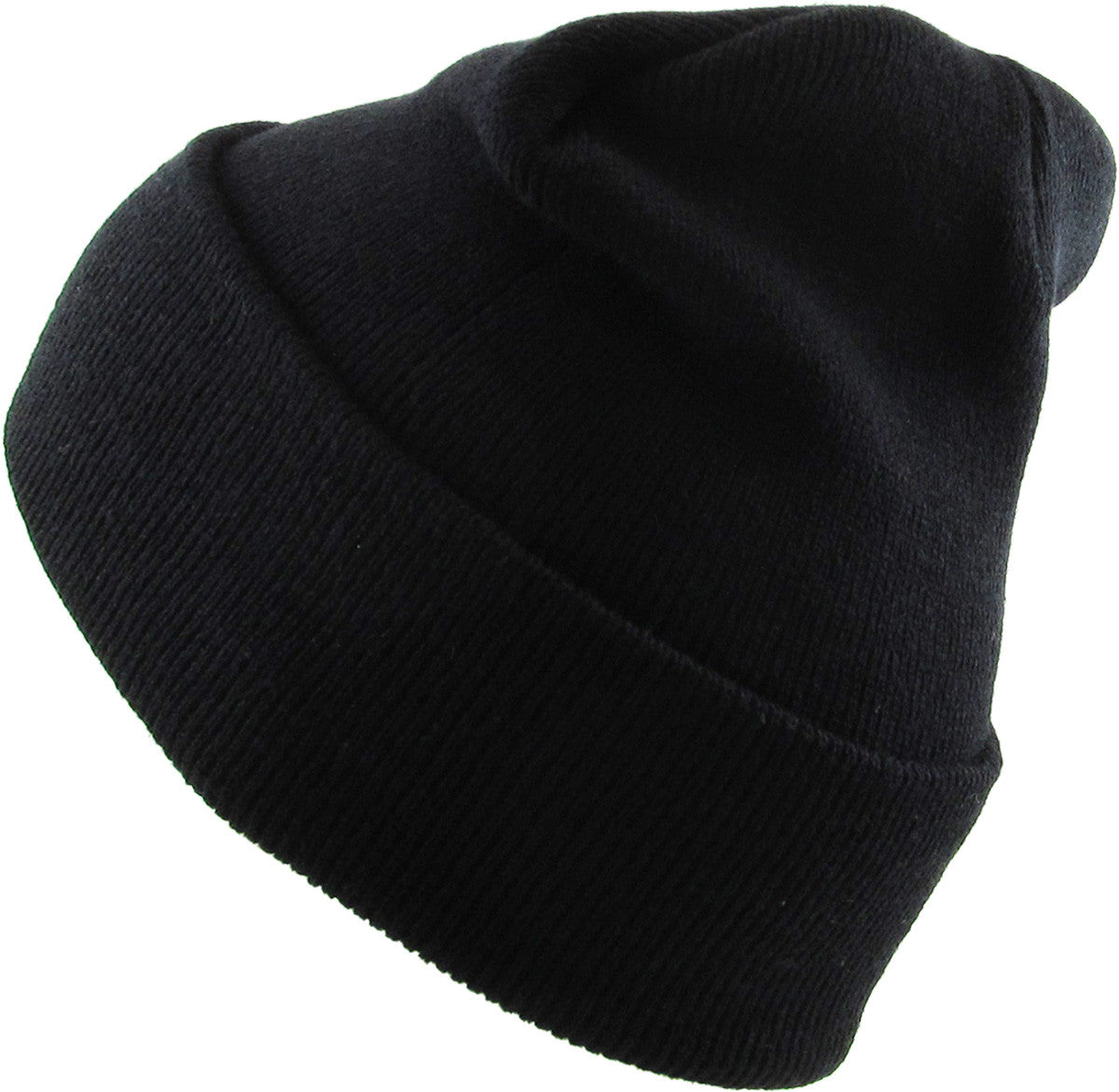 Black Long Beanie