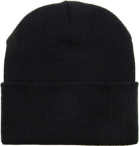 Black Long Beanie