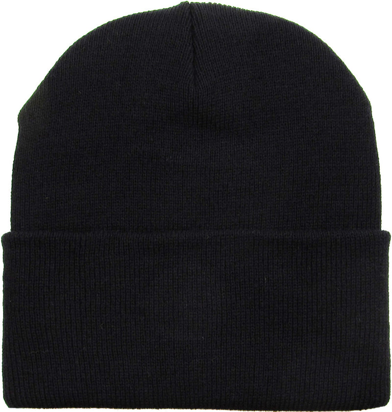 Black Long Beanie