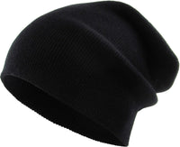 Black Long Beanie