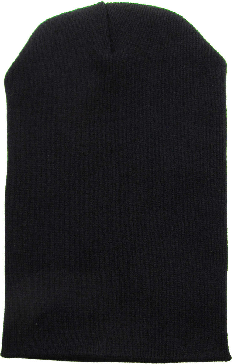 Black Long Beanie