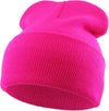 Neon Hot Pink Long Beanie