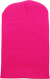Neon Hot Pink Long Beanie