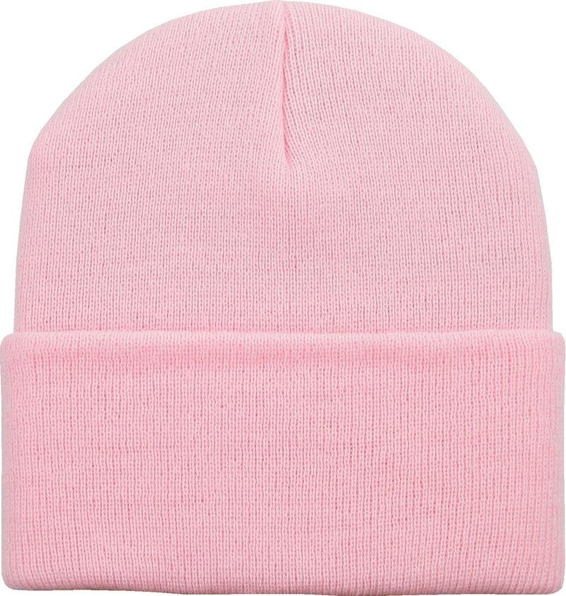 Neon Light Pink Long Beanie