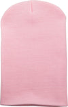 Neon Light Pink Long Beanie