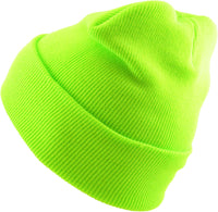 Neon Lime Long Beanie