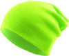 Neon Lime Long Beanie