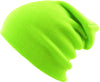 Neon Lime Long Beanie