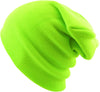 Neon Lime Long Beanie