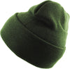 Olive Long Beanie