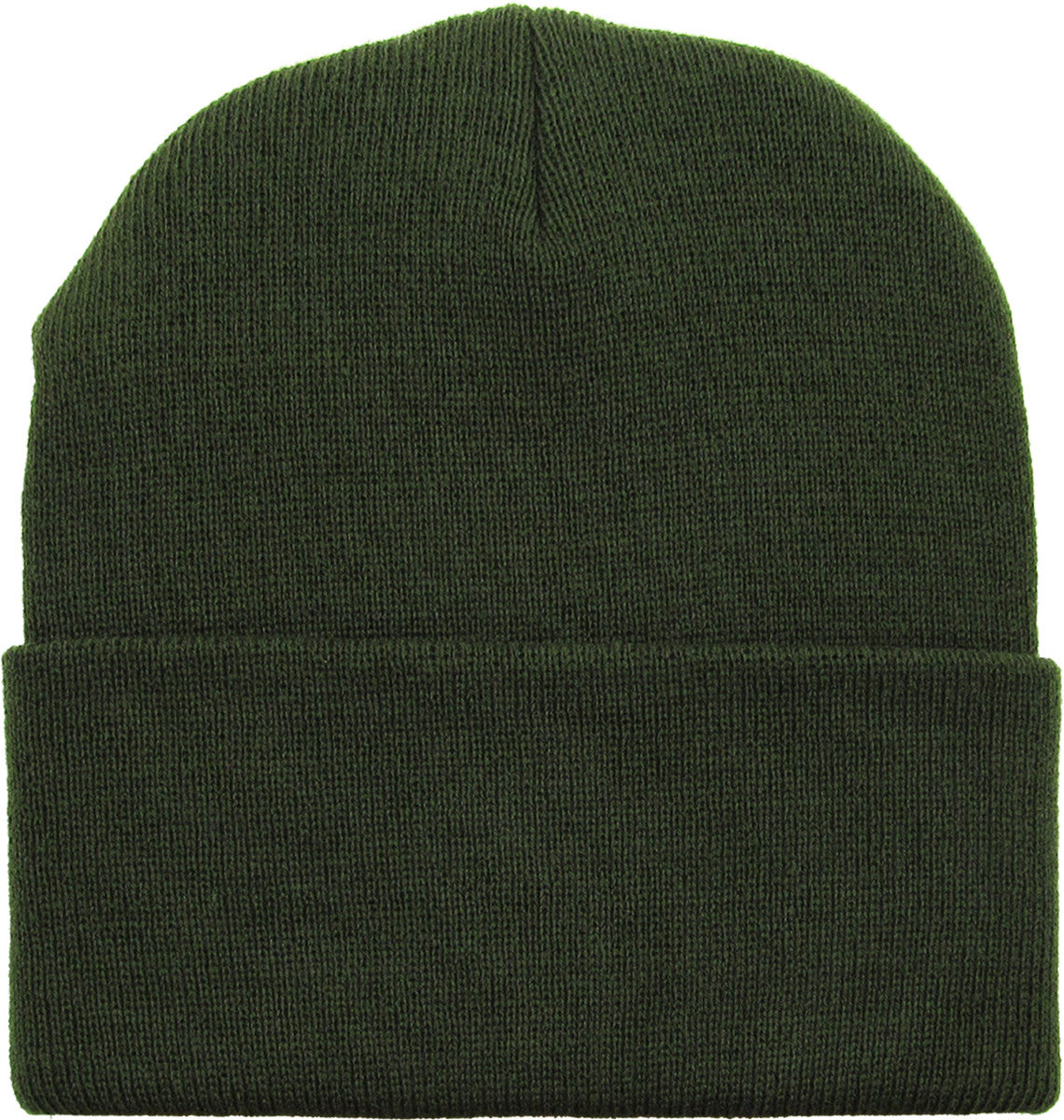 Olive Long Beanie
