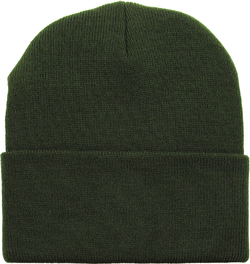 Olive Long Beanie