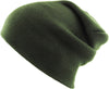 Olive Long Beanie