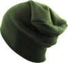Olive Long Beanie