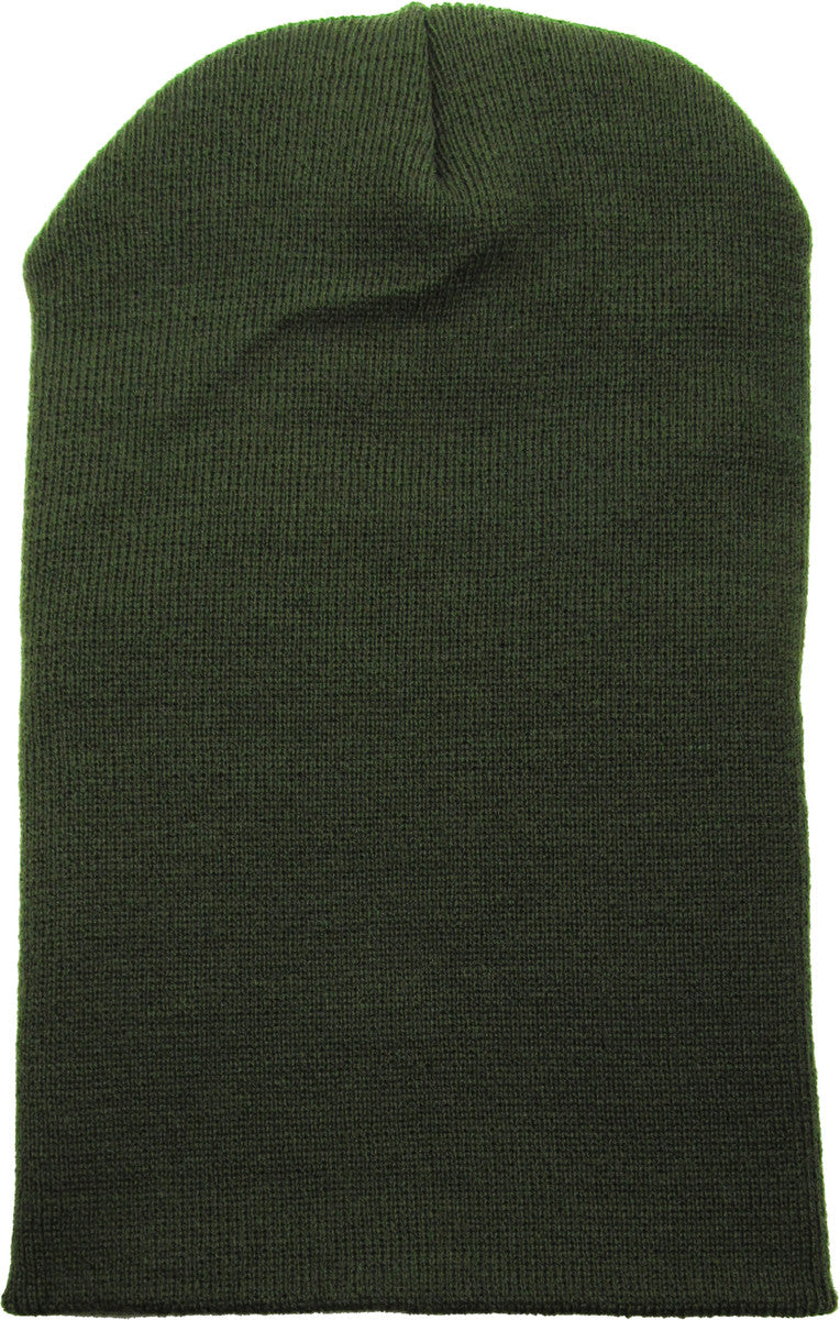 Olive Long Beanie