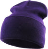 Purple Long Beanie