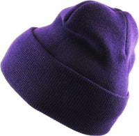 Purple Long Beanie