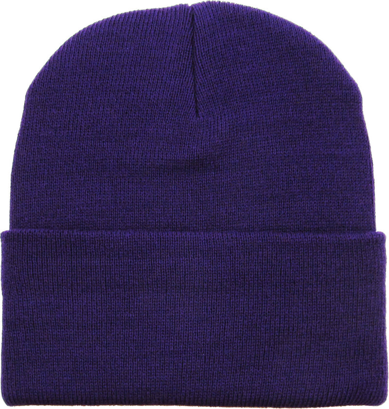 Purple Long Beanie