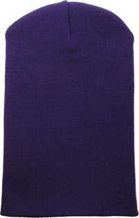 Purple Long Beanie