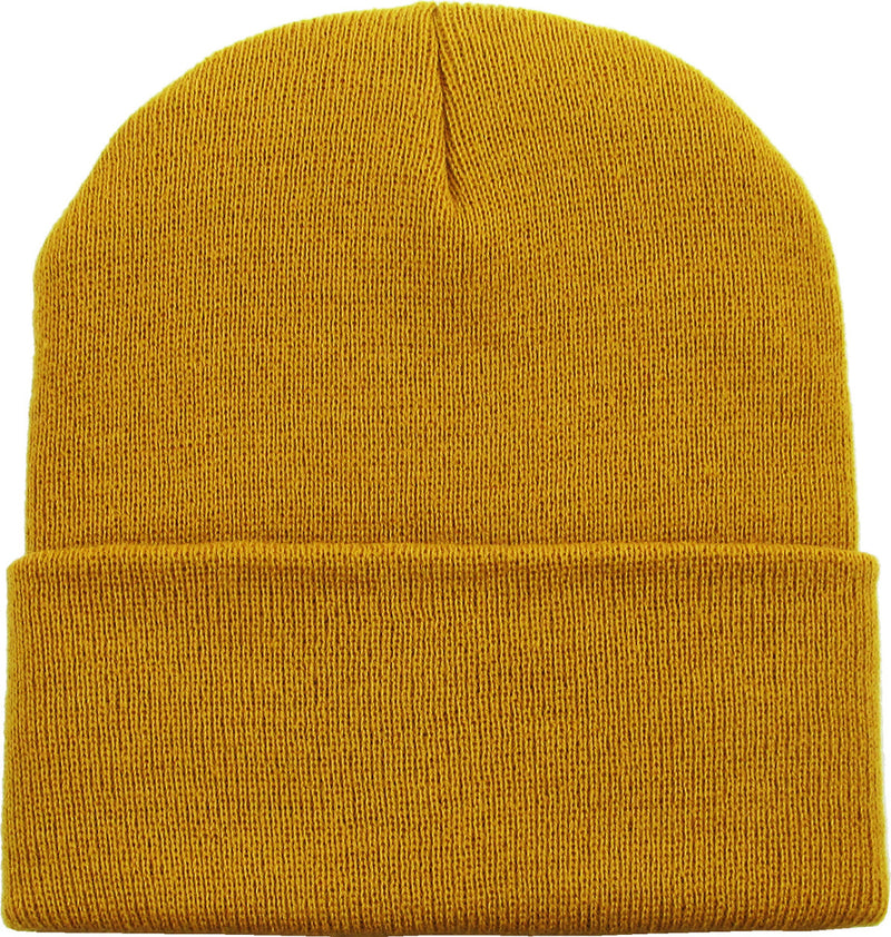 Mustard Long Beanie
