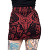 Goathead Mini Skirt Red