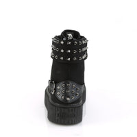 Sneeker-266 Spiked Cuff Hi Top