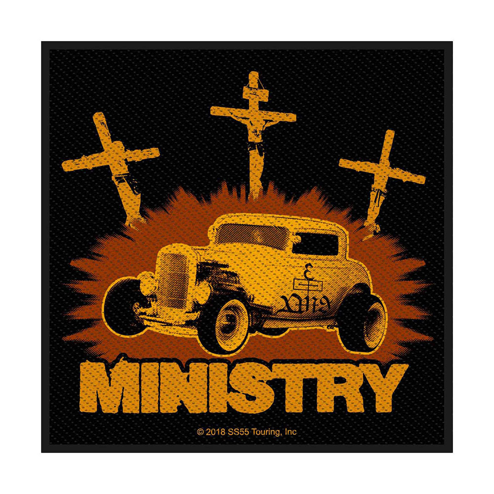 Ministry Jesus Built My Hotrod Patch