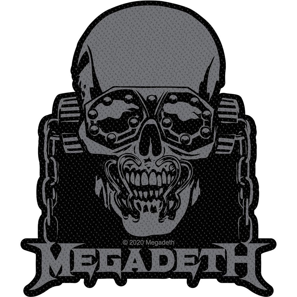 Megadeth Vic Rattlehead Cut Out Patch