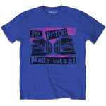 Sex Pistols Pretty Vacant Royal Blue T-Shirt