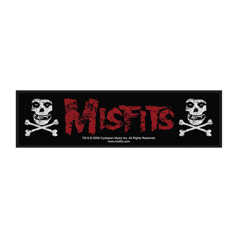 Misfits Strip Logo Patch
