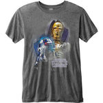 Star Wars Ep. 8 Droids Burnout T-Shirt