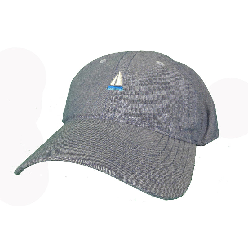 Denim Sailboat Dad Hat