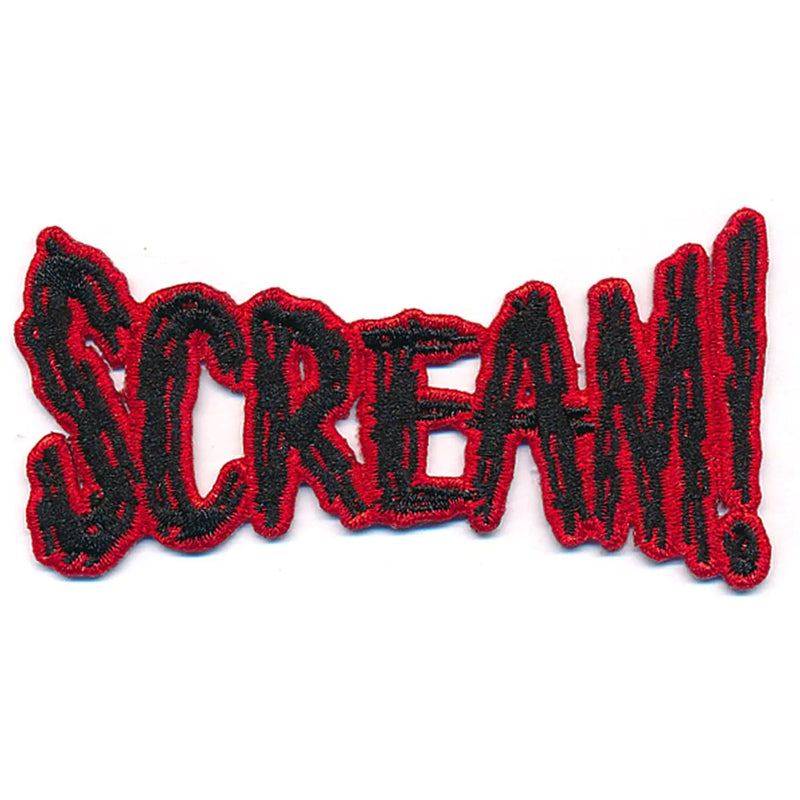 Scream Text Red