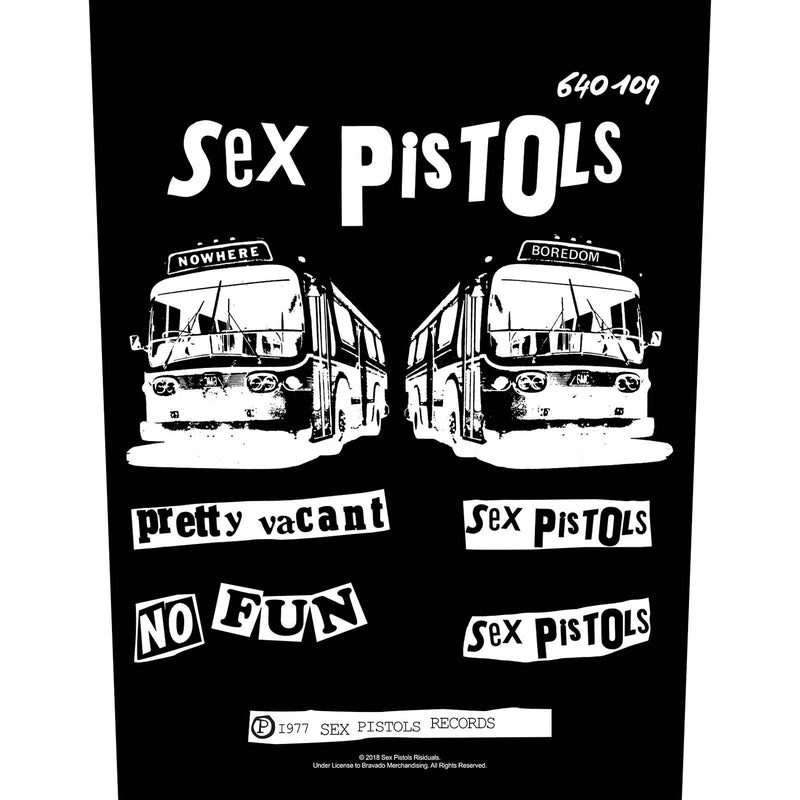 Sex Pistols Pretty Vacant Back