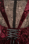 Shadow Angel Burgundy Dress