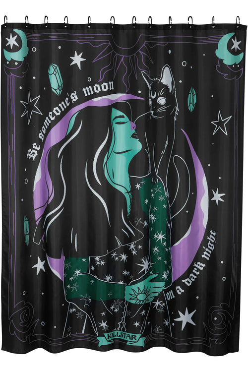 Shower Curtain-Moonlight